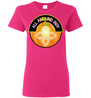 All Around Indy - Halloween - Gildan Ladies Short-Sleeve