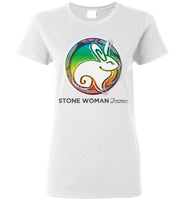 Stone Woman Journeys 01 - Gildan Ladies Short-Sleeve