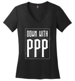 Public Policy Posse - Essentials - District Made Ladies Perfect Weight V-Neck