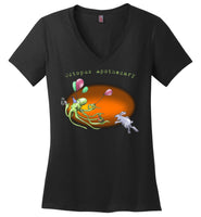 Octopus Apothecary Easter - District Made Ladies Perfect Weight V-Neck