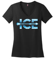 Emily Ice - Essentials - District Made Ladies Perfect Weight V-Neck