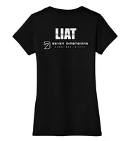 Seven Dimensions - Liat, Neon - District Made Ladies Perfect Weight V-Neck