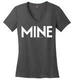 Mine - District Made Ladies Perfect Weight V-Neck