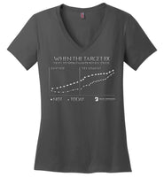 Not Today - District Made Ladies Perfect Weight V-Neck