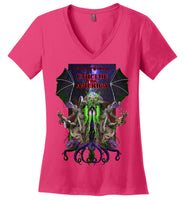 Octopus Apothecary: CTHULHU FOR AMERICA - District Made Ladies Perfect Weight V-Neck