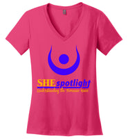 She Spotlight 2: District Made Ladies Perfect Weight V-Neck