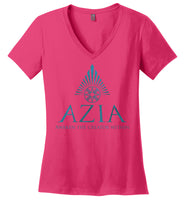 Azia Energetics - Essentials - District Made Ladies Perfect Weight V-Neck