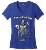Octopus Apothecary - The Bard - District Made Ladies Perfect Weight V-Neck