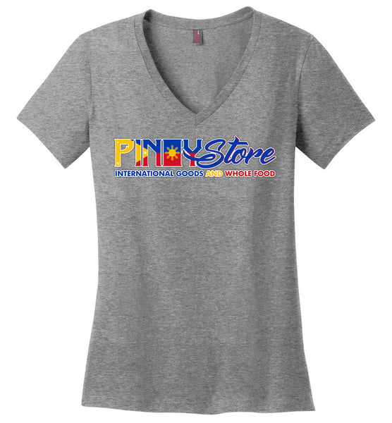 Pinoy Store - District Made Ladies Perfect Weight V-Neck