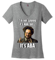 It's ABA - Ladies Perfect Weight V-Neck