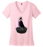 Wicka-Wicka-Wicked - Ladies Perfect Weight V-Neck