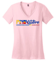 Pinoy Store - District Made Ladies Perfect Weight V-Neck