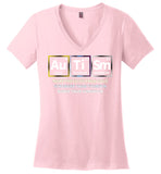 Precious + Strong + Rare = Autism - Ladies Perfect Weight V-Neck