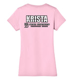 Seven Dimensions - Krista, New Retro - District Made Ladies Perfect Weight V-Neck