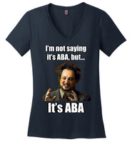 It's ABA - Ladies Perfect Weight V-Neck