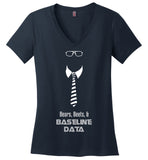 Bears, Beets, & Baseline Data - Ladies Perfect Weight V-Neck