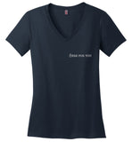 Harring Handyman and Renovation LLC - District Made Ladies Perfect Weight V-Neck