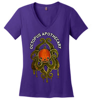 Octopus Apothecary: Pumpkopus: District Made Ladies Perfect Weight V-Neck