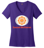 SoundWellness - District Made Ladies Perfect Weight V-Neck