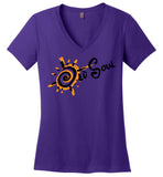 Old Soul Movement: Sunburst - District Made Ladies Perfect Weight V-Neck