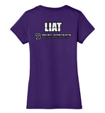 Seven Dimensions - Liat, Metal - District Made Ladies Perfect Weight V-Neck