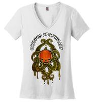 Octopus Apothecary: Pumpkopus: District Made Ladies Perfect Weight V-Neck