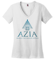 Azia Energetics - Essentials - District Made Ladies Perfect Weight V-Neck