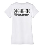 Seven Dimensions - Corinne, New Retro - District Made Ladies Perfect Weight V-Neck