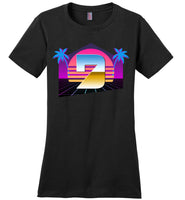 Seven Dimensions - Hot Retro - District Made Ladies Perfect Weight Tee
