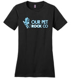 Our Pet Rock - District Made Ladies Perfect Weight Tee