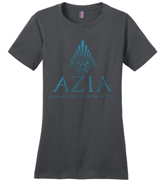 Azia Energetics - Essentials - District Made Ladies Perfect Weight Tee