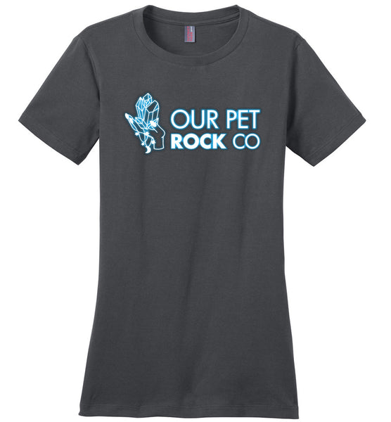 Our Pet Rock - District Made Ladies Perfect Weight Tee