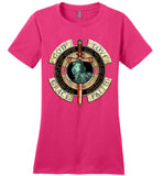 God Love Grace Faith - District Made Ladies Perfect Weight Tee