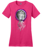 Octopus Apothecary - Spooky Moon: District Made Ladies Perfect Weight Tee