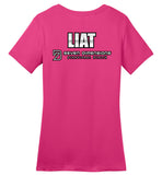 Seven Dimensions - Liat, New Retro - District Made Ladies Perfect Weight Tee