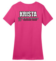 Seven Dimensions - Krista, Metal - District Made Ladies Perfect Weight Tee