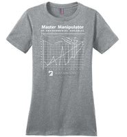 Seven Dimensions Branded - Master Manipulator - District Made Ladies Perfect Weight Tee