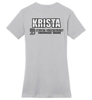 Seven Dimensions - Krista, Metal - District Made Ladies Perfect Weight Tee