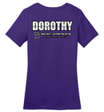 Seven Dimensions - Dorothy, Metal - District Made Ladies Perfect Weight Tee