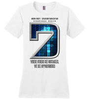 Seven Dimensions: Technomancer - District Made Ladies Perfect Weight Tee