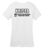 Seven Dimensions - Krista, New Retro - District Made Ladies Perfect Weight Tee