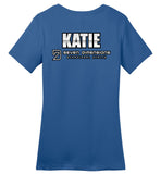Seven Dimensions - Katie, Metal - District Made Ladies Perfect Weight Tee