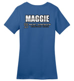 Seven Dimensions - Maggie, Neon - District Made Ladies Perfect Weight Tee
