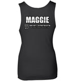 Seven Dimensions - Maggie, Metal - Next Level Womens Jersey Tank