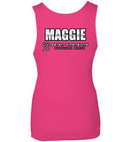 Seven Dimensions - Maggie, Flower - Next Level Womens Jersey Tank