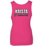 Seven Dimensions - Krista, Metal - Next Level Womens Jersey Tank