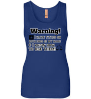 Titles on Both Ends - Womens Jersey Tank