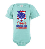 Ennis Construction & Maintenance LLC - Rabbit Skins Infant Fine Jersey Bodysuit
