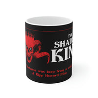 The Shadow King - White Ceramic Mug 01