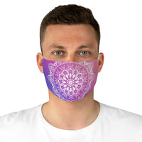 Pink Mandala Fabric Face Mask